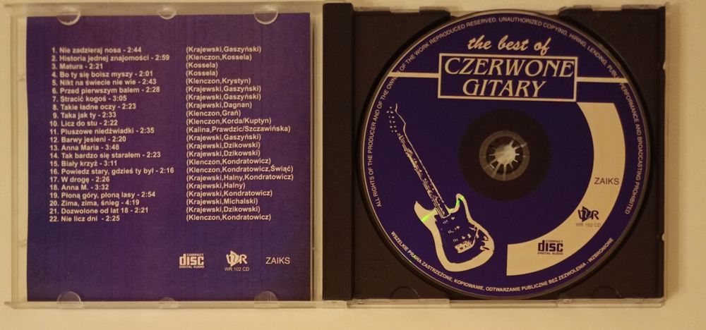 4 płyty CD Kayah i Bregovic, Czerwone Gitary, Brathanki, Golec uOrkies