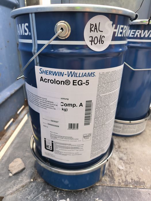 Acrolon EG-5 Sika Sikacor dwuskładnikowa farba nawierzchniowa RAL 801