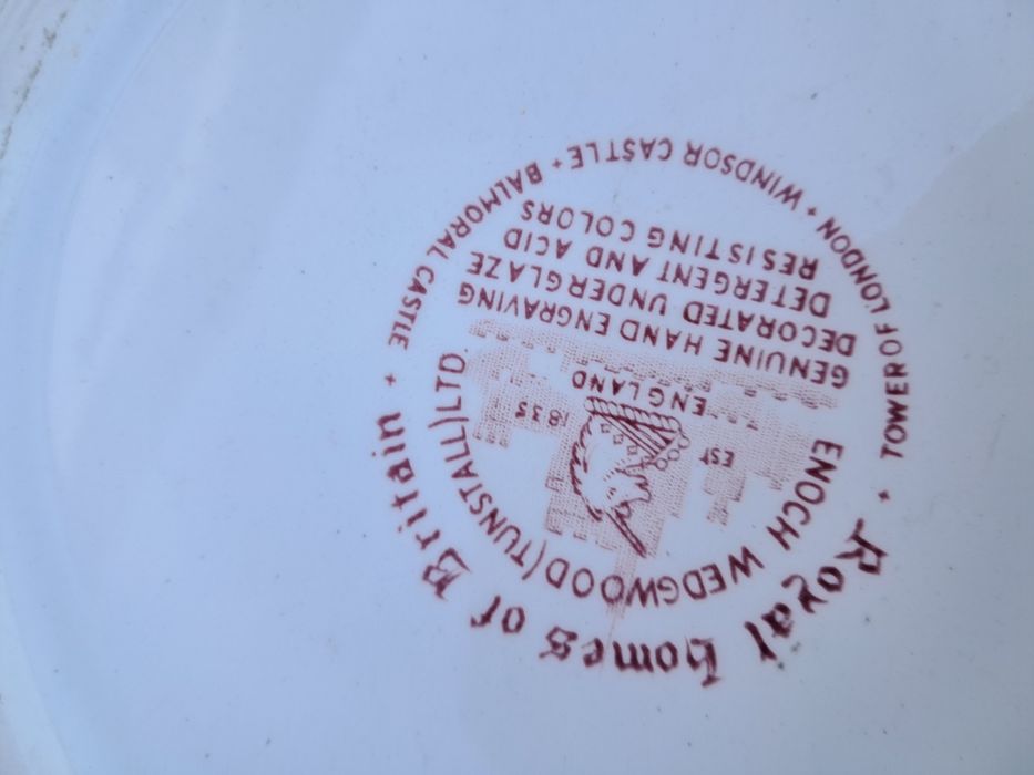 Prato rosa louça  inglesa
