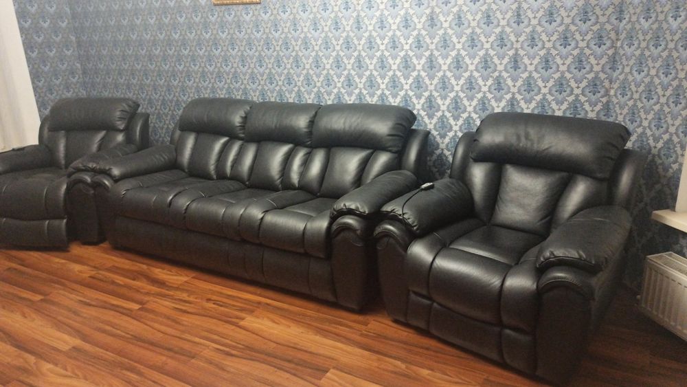 Диван кресло кожаная мягкая мебель Одесса