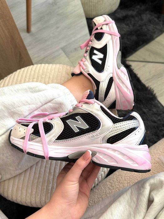 !SALE! New Balance 530 Custom Silver/Blue/Pink 36 37 38 39 40 41 nb нб530 кастом