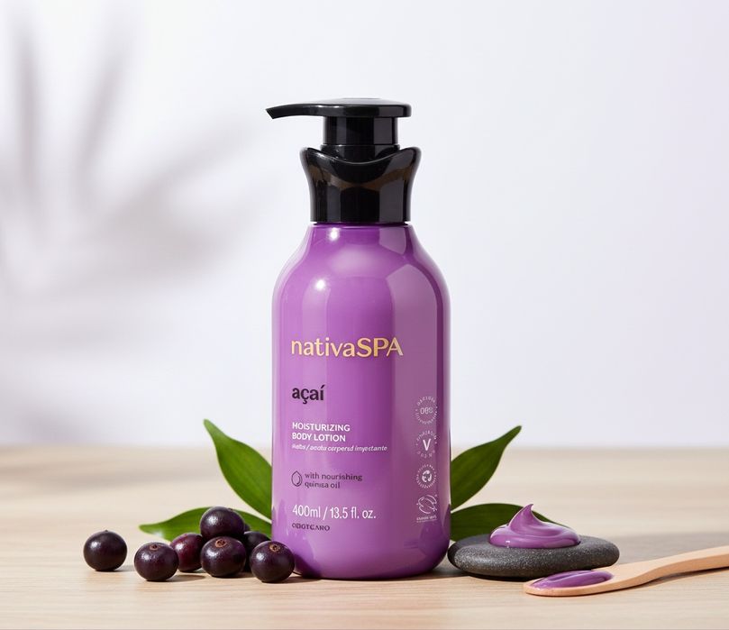 Creme hidratante corporal nativa spa açaí