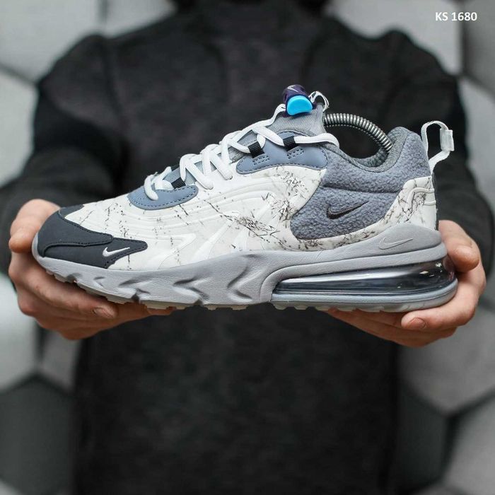 Мужские кроссовки Travis Scott X Nike Air Max 270 React 'KS' 40-45