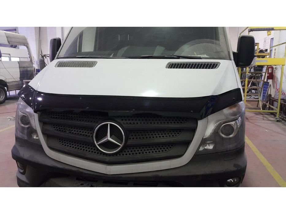 Mercedes Sprinter W906 2013-2017 Дефлектор капота (мухобойка) EuroCap