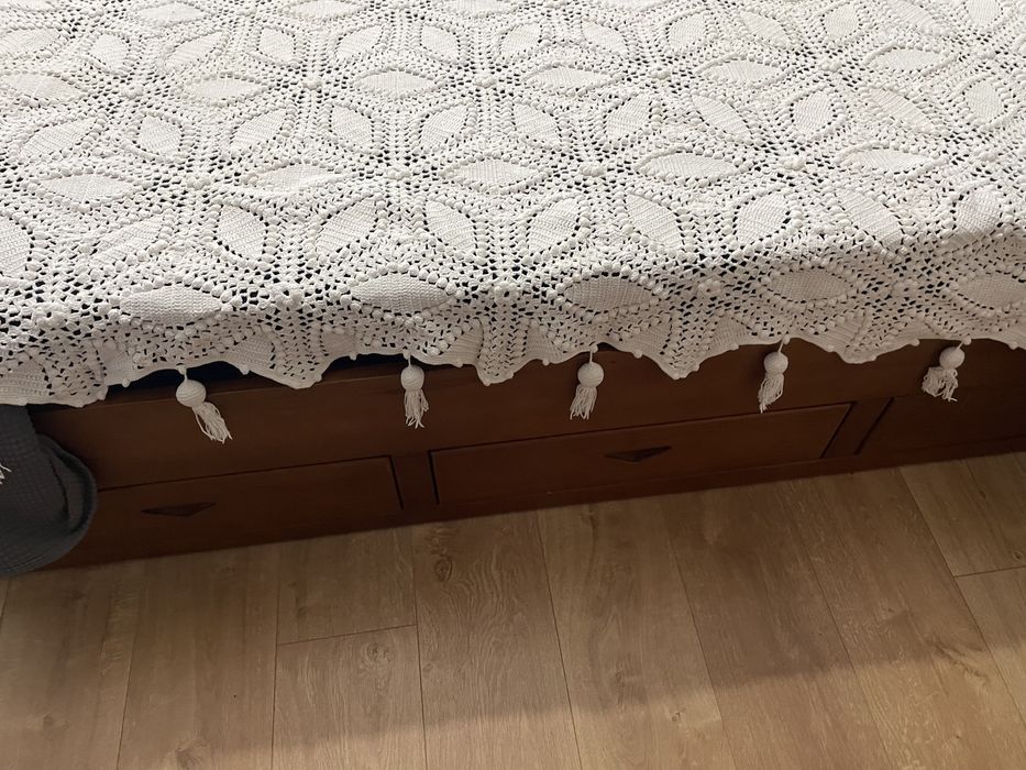 Colcha cama Renda