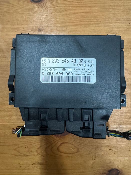 Modulo sensores parque Mercedes C Class W203