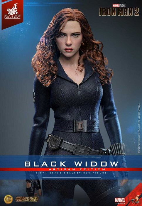 Figura Hot Toys Iron Man 2 Black Widow MMS757AE Artisan Edition
