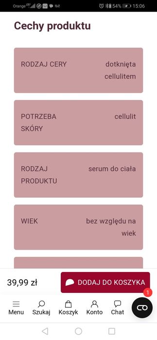 Serum siarczkowe wygladzające lirene