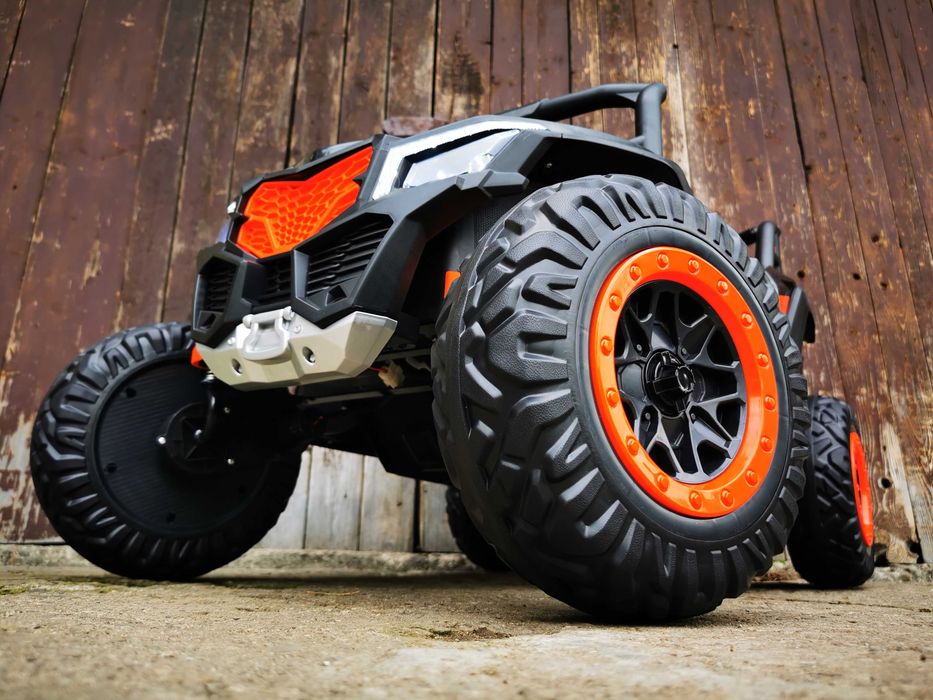 Buggy MAVERICK 4x4 Terenowy Motor Elektryczny Auto AKUMULATOR 2 DZIECI