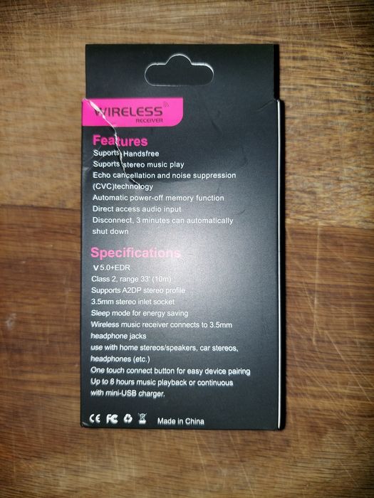 Bluetooth AUX Wireless