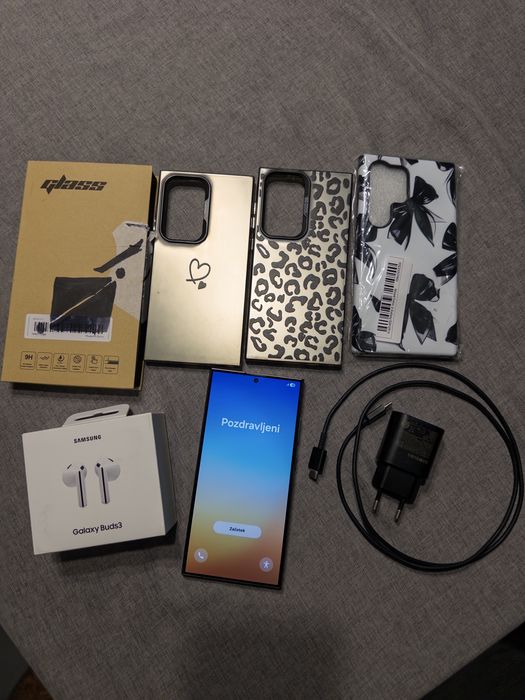 Samsung Galaxy S24 Ultra e Galaxy Buds 3