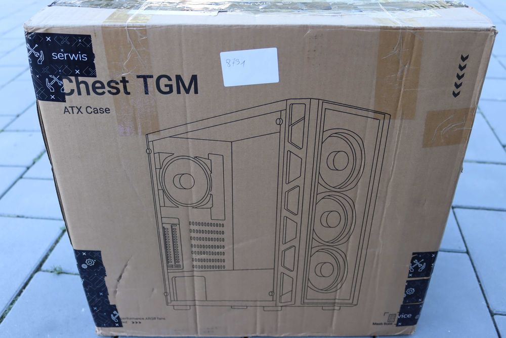 Obudowa Silver Monkey Chest TGM Midi Tower czarny (8731)