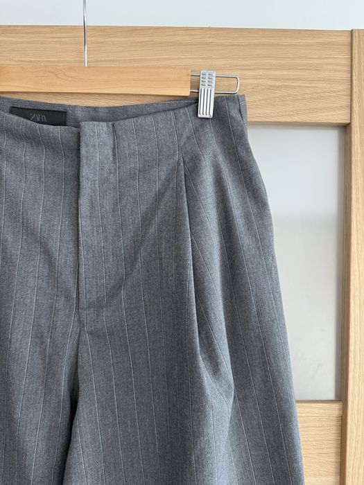 Spodnie w paski  zara pumpy cargo