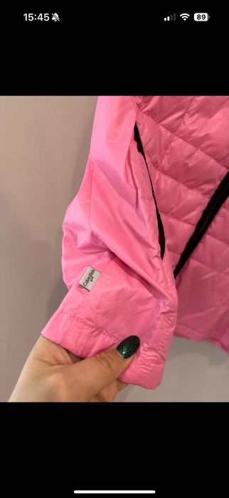 Różowa kamizelka bezrękawnik Calvin Klein