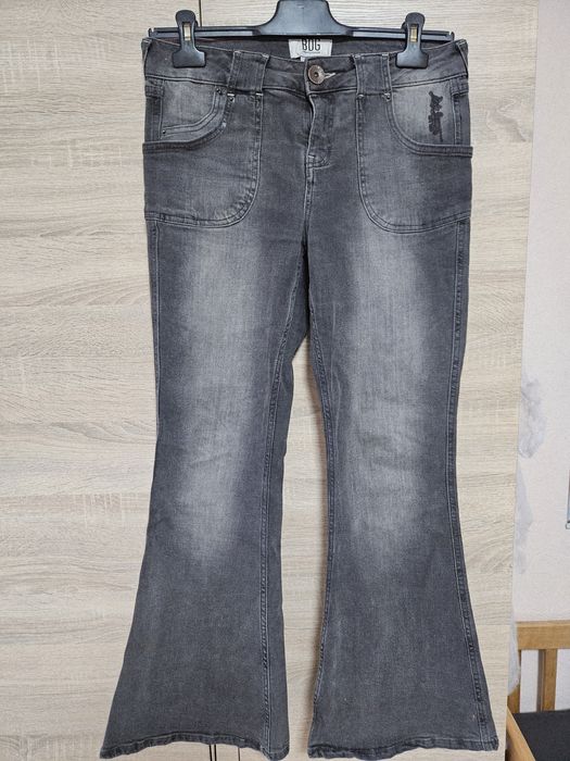 Джинси кльош Urban Outfitters темно-сірі