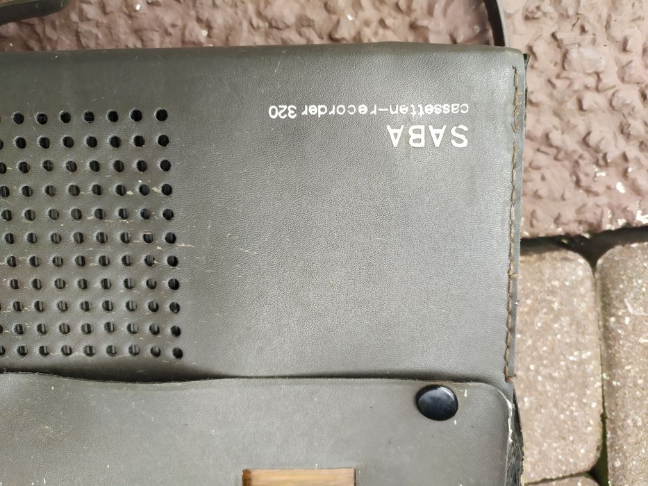Magnetofon Saba cassetten recorder 320 pokrowiec oryginalny