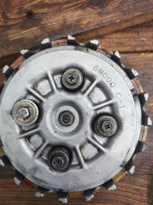 Yamaha SR 125 Kosz Sprzęgłowy Kompletny Oryginał Sprzęgło