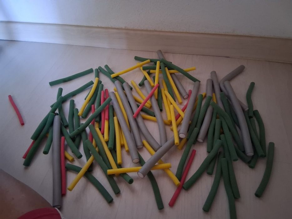 Rolos para fazer ondelacao, ou mise de rolos