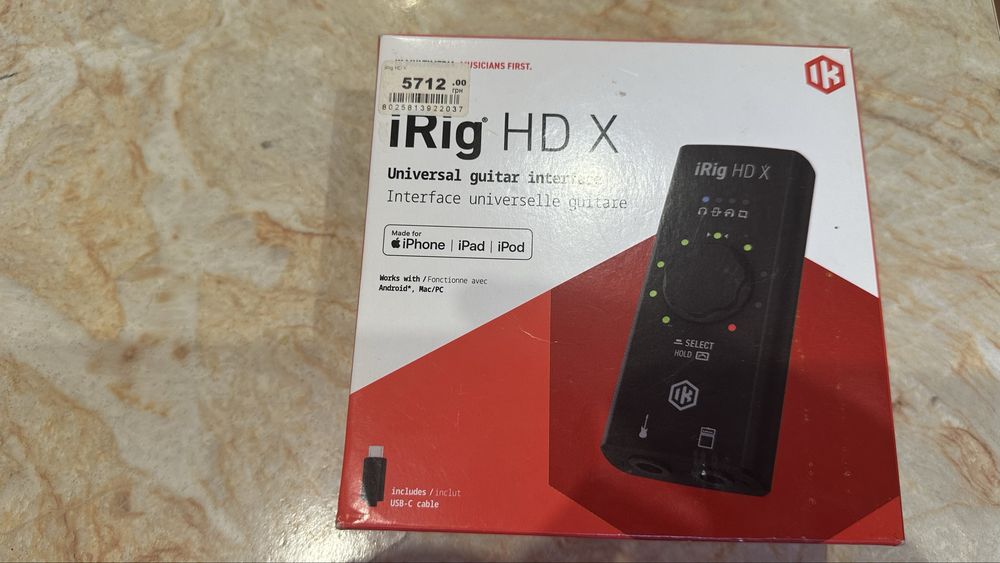 IRig HD X IK Multimedia