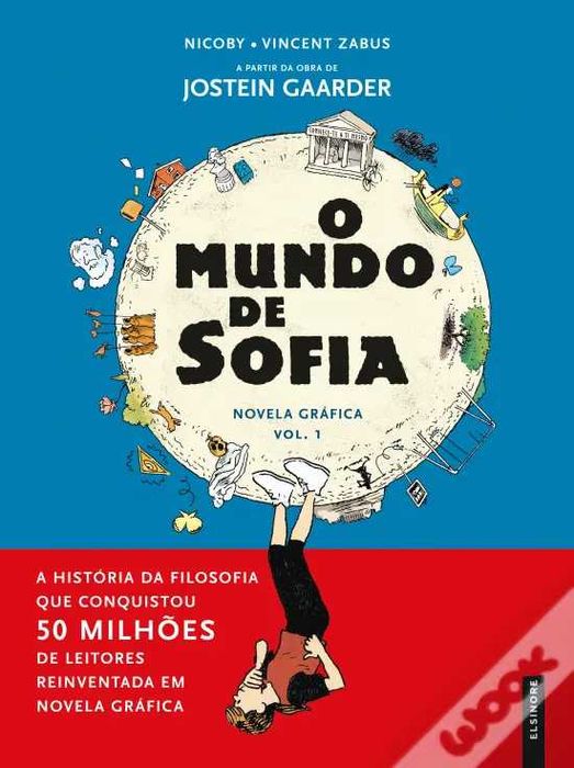 Livro " o mundo de sofia"
