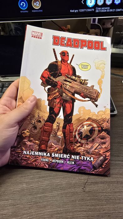 Sprzedam komiks „Deadpool: Najemnika śmierć nie tyka” z serii Marvel Fresh.
