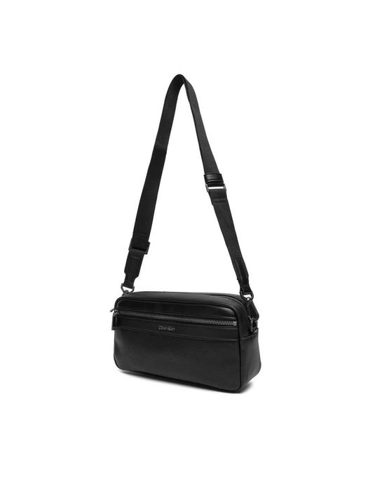 100% ОРИГІНАЛ Calvin Klein crossbody ZIP NEW сумка кросбоді чорна