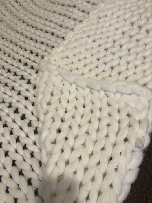 В'язаний плед...