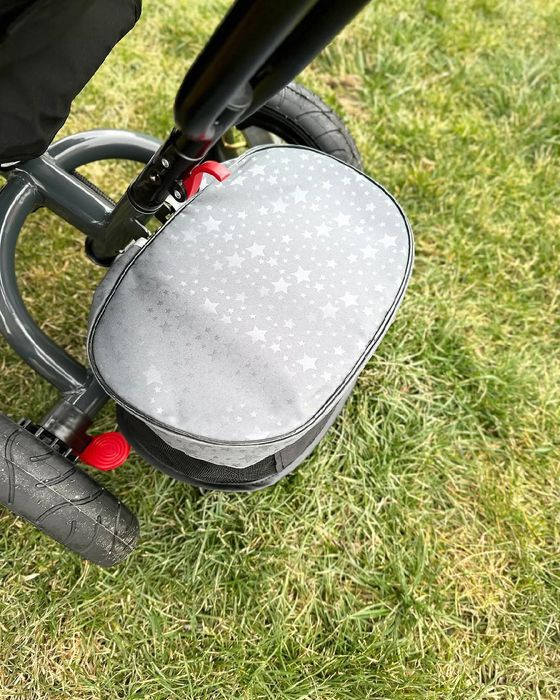 Триколісниий дитячий велосипед коляска Фара USB детский