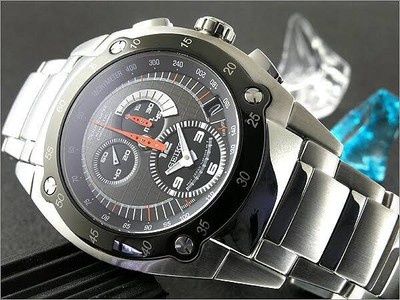 *NOS* Seiko sportura Kinetic.Chronograph SNL043  (43 mm)
