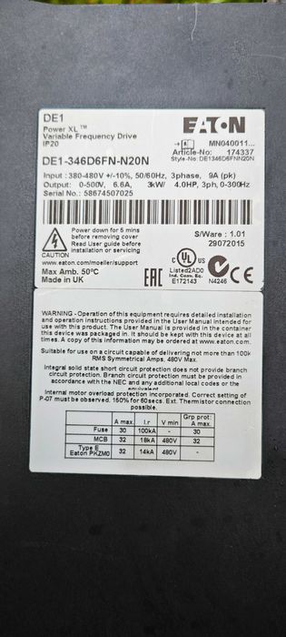 Falownik Eaton DE1 3kW