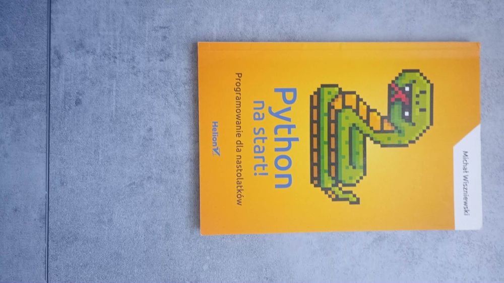 Książka do programowania Python