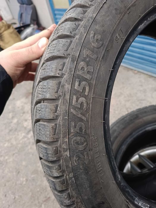 Opony Zimowe 205/55/16 7MM / Targum / Bardzo Ładne / Komplet