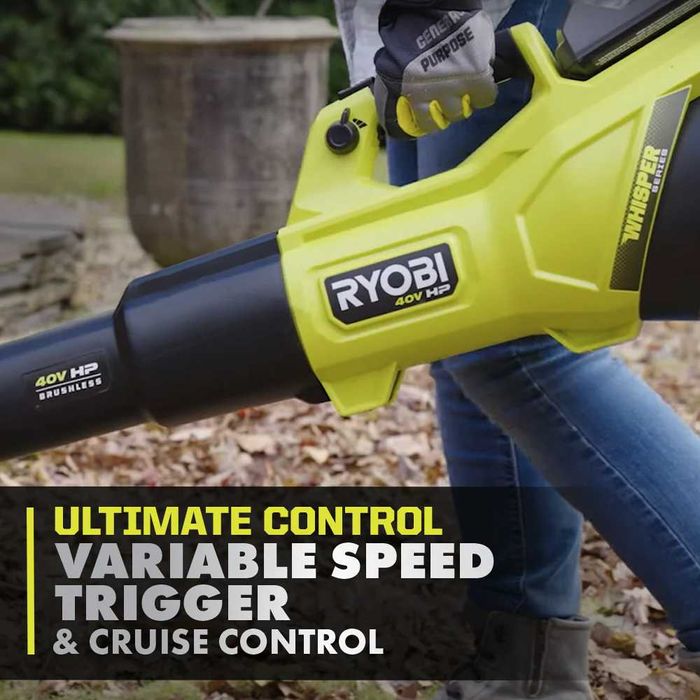 Повітродув Ryobi 40в безщітковий вітродув дуйка акумуляторний