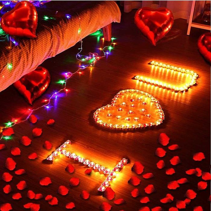 Decoração pedido de casamento / São Valentim / noites românticas  NOVO