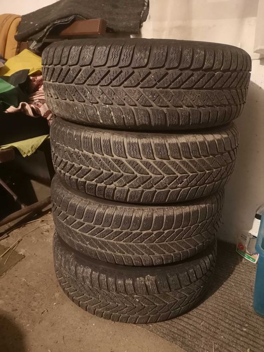 Koła zimowe 15 5x112 dębica 195/65 stal