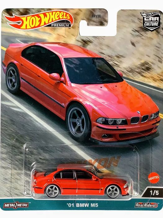 Hot Wheels PREMIUM '01 BMW M5 Nowy !