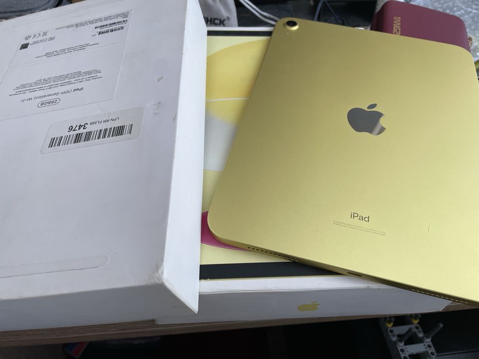 New iPad 10.9 2022 Wi-Fi 256GB yellow