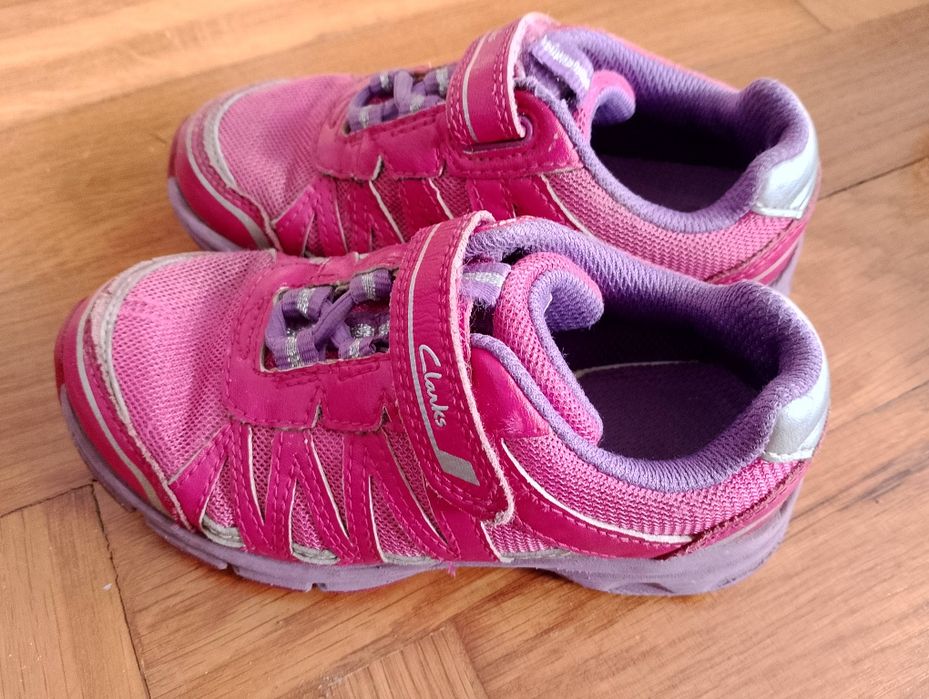 Clarks różowe buty roz 25,5