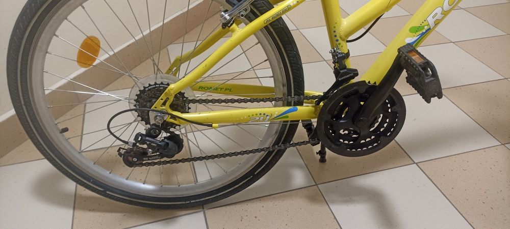 Rower Romet basia na kołach 24" po przeglądzie