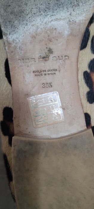 Балетки леопардові