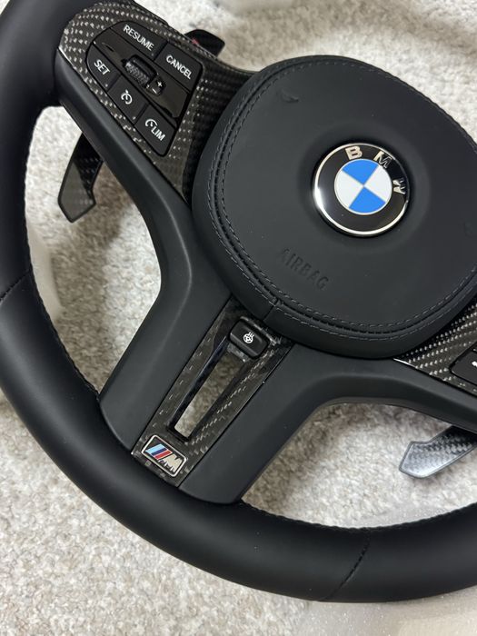 М Руль BMW М кермо Карбон підігрів вібро БМВ g20 g30 g01 g05 G80 G82 M