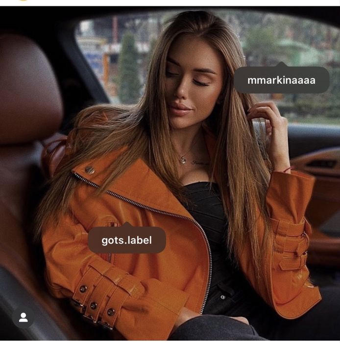 Шкіряна косуха gots