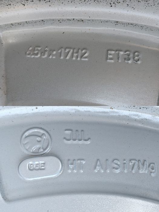 17 5x112 SKODA oryginalne jak Nowe