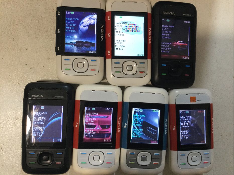 Nokia 5200 /6085 /5300 кнопочный телефон.