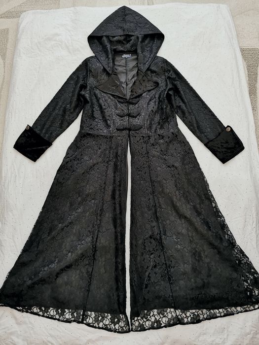 Narzutka płaszcz gotycki Dark Gothic