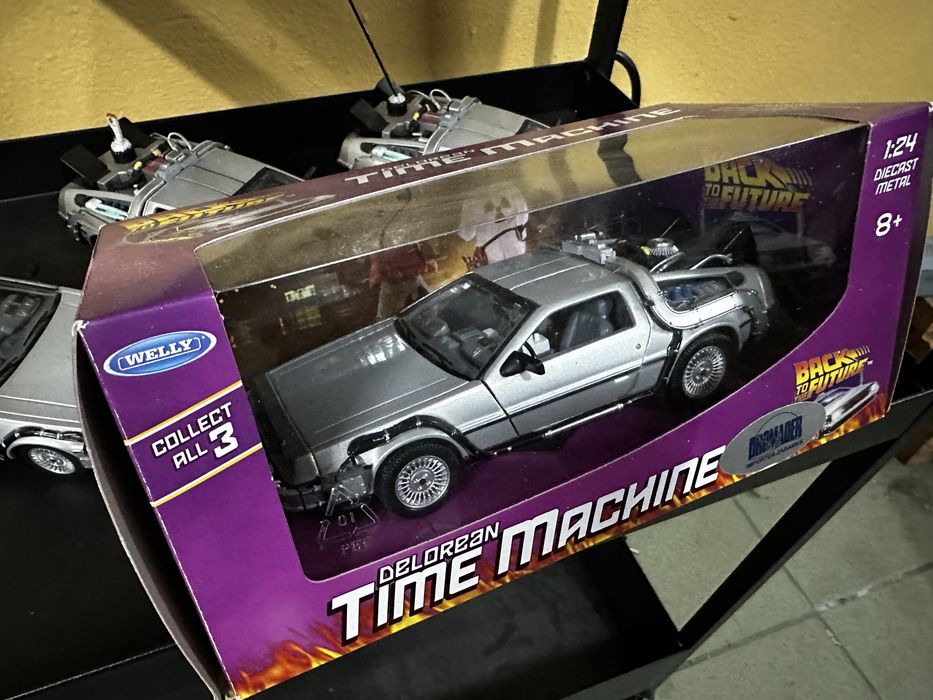 Welly Delorean Dmc-12 back to the future powrót do przyszłości