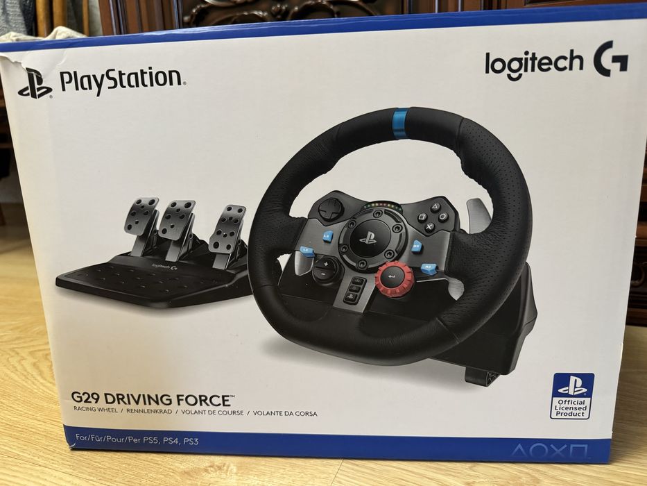 Ігрове кермо Logitech G29 + Важіль КПП