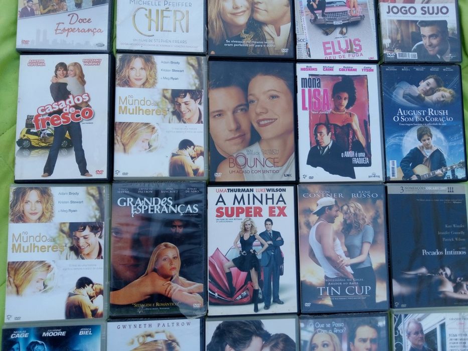 30 DVDs incluindo os fura casamentos