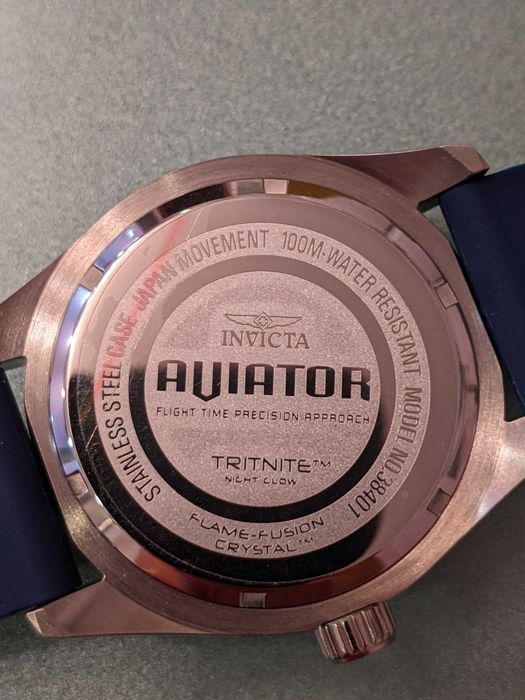 годинник Invicta  Aviator Model: 38401