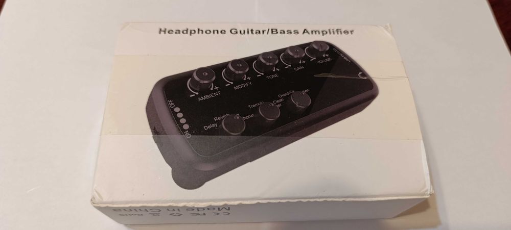 Mini amplificador para baixo electrico
